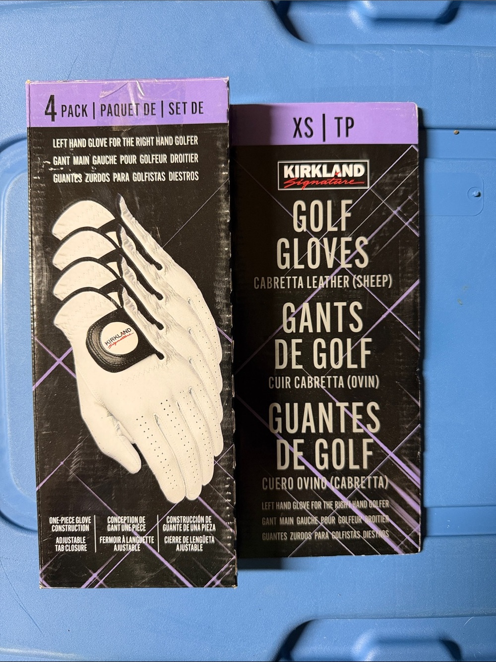 Kirkland Golf Gloves Pack of 4 - Left Hand Size Extra Small